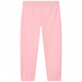 Cotton jogging trousers KENZO KIDS for GIRL