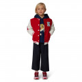 Striped flannel trousers KENZO KIDS for GIRL