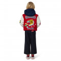 Striped flannel trousers KENZO KIDS for GIRL