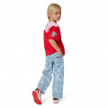 Printed cotton jeans KENZO KIDS for GIRL