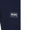 Rekbare katoenen legging KENZO KIDS Voor