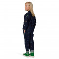 Combinaison en jean brodé KENZO KIDS pour FILLE