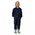 Embroidered denim jumpsuit KENZO KIDS for GIRL