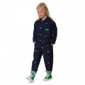 Embroidered denim jumpsuit KENZO KIDS for GIRL