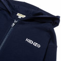 Sweat à capuche molletonné KENZO KIDS pour FILLE