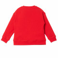 Sweat molletonné brodé coton KENZO KIDS pour FILLE