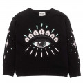 Cotton and cashmere jumper KENZO KIDS for GIRL