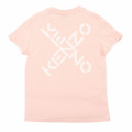 T-shirt à manches courtes KENZO KIDS pour FILLE