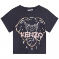 TEE-SHIRT MANCHES COURTES KENZO KIDS pour FILLE