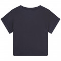 TEE-SHIRT MANCHES COURTES KENZO KIDS pour FILLE