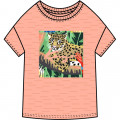 Camiseta con estampado tropical KENZO KIDS para NIÑA