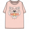 T-shirt a girocollo con stampa KENZO KIDS Per BAMBINA