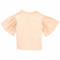 T-shirt met korte wijde mouwen KENZO KIDS Voor