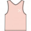 Vest top with logo KENZO KIDS for GIRL