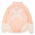 Zipped jacket KENZO KIDS for GIRL