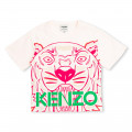 T-shirt in jersey di cotone KENZO KIDS Per BAMBINA