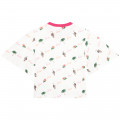 SHORT SLEEVES TEE-SHIRT KENZO KIDS for GIRL