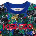 Felpa-shirt con stampa KENZO KIDS Per BAMBINA