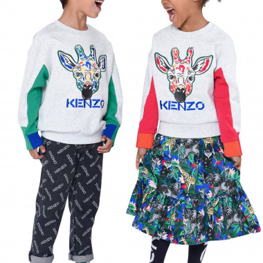 Novelty embroidered sweatshirt KENZO KIDS for GIRL