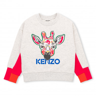 Grappige geborduurde sweater KENZO KIDS Voor