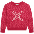 Pullover mit Baumwolle KENZO KIDS Für MÄDCHEN