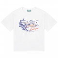 T-shirt à manches courtes KENZO KIDS pour FILLE