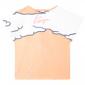 SHORT SLEEVES TEE-SHIRT KENZO KIDS for GIRL