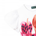 T-shirt à manches courtes KENZO KIDS pour FILLE