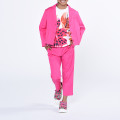 T-shirt à manches courtes KENZO KIDS pour FILLE