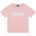 T-shirt à manches courtes KENZO KIDS pour FILLE