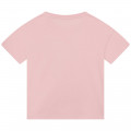 T-shirt à manches courtes KENZO KIDS pour FILLE