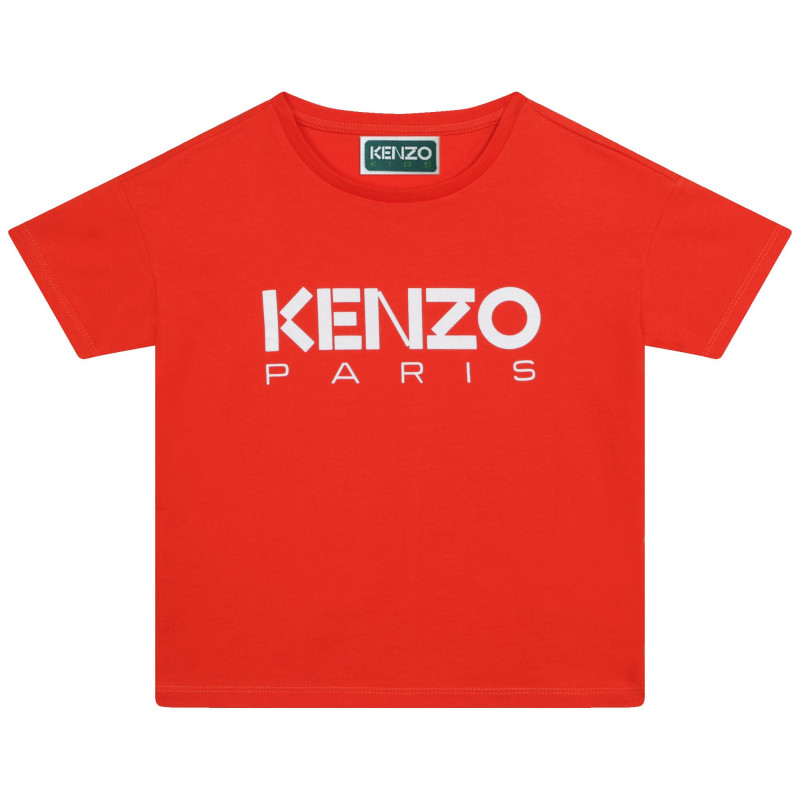 KENZO KIDS Camiseta de manga corta niNa rojo Kids around