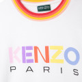 T-shirt imprimé sigle KENZO KIDS pour FILLE