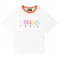 T-shirt stampata con logo KENZO KIDS Per BAMBINA