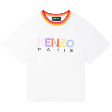 T-shirt met logo-opdruk KENZO KIDS Voor