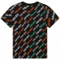 T-shirt à manches courtes KENZO KIDS pour FILLE