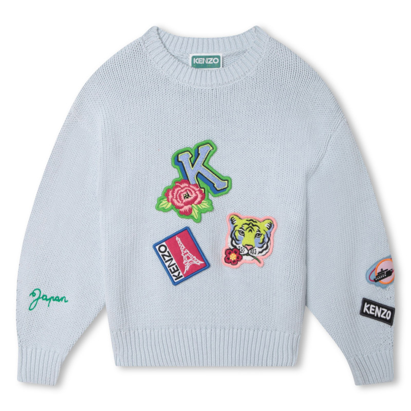 Kenzo trui wit best sale