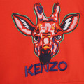 Sweat-shirt en molleton coton KENZO KIDS pour FILLE