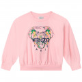 Lightweight cotton sweatshirt KENZO KIDS for GIRL