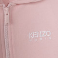 Sweatshirt with lined hood KENZO KIDS for GIRL