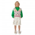 Blouse à motifs tissés KENZO KIDS pour FILLE