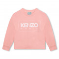 Fleece sweater KENZO KIDS Voor