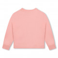 Fleece sweater KENZO KIDS Voor