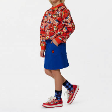 Sweat-shirt imprimé floral KENZO KIDS pour FILLE
