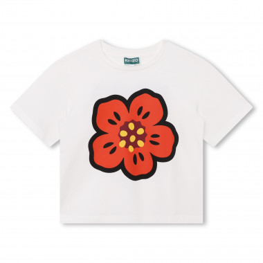 Silkscreen-printed t-shirt KENZO KIDS for GIRL