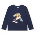 T-shirt met lange mouwen KENZO KIDS Voor