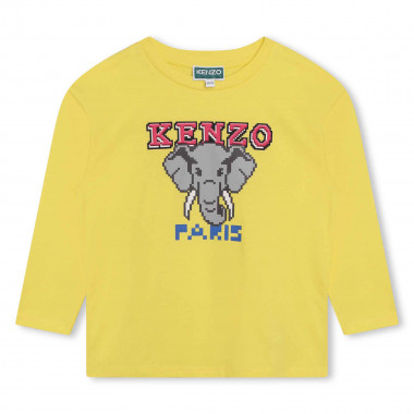 T-shirt a maniche lunghe KENZO KIDS Per BAMBINA