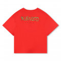 T-shirt met borduursels KENZO KIDS Voor