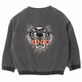 Cotton canvas jacket KENZO KIDS for GIRL
