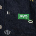 Jeansjacke mit stickereien KENZO KIDS Für MÄDCHEN